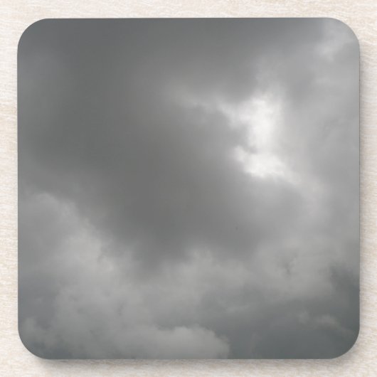 嵐の雲コルクコースター コースター (正面)