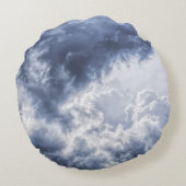 嵐の雲枕 ラウンドクッション (裏面)