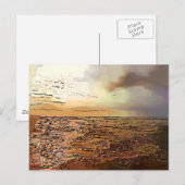 嵐の雲 ポストカード (正面/裏面)