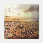 嵐の雲 マグネット (正面)