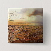 嵐の雲 缶バッジ (正面)