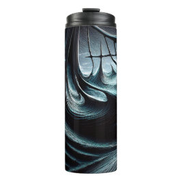 嵐の風で吹き荒れた混沌とした暗い海 タンブラー