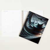 嵐の風で吹き荒れた混沌とした暗い海 プランナー手帳 (ディスプレー)
