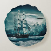 嵐のAの醸造 ラウンドクッション (裏面)