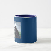 "嵐のCorvid"のマグ マグカップ (中央)