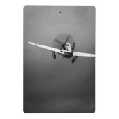 嵐のP-51ムスタングの離陸 ミニクリップボード (裏面)