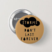 嵐はボタンをかけますライトに永久に持続しません 缶バッジ (正面&裏面)
