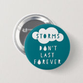 嵐はボタンをかけます暗闇に永久に持続しません 缶バッジ (正面&裏面)