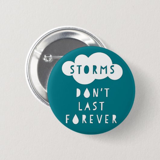 嵐はボタンをかけます暗闇に永久に持続しません 缶バッジ (正面&裏面)