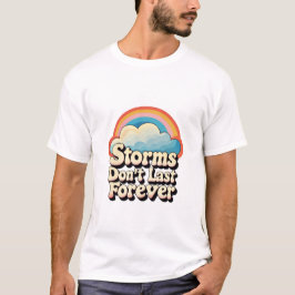 嵐は永遠に続かない Tシャツ