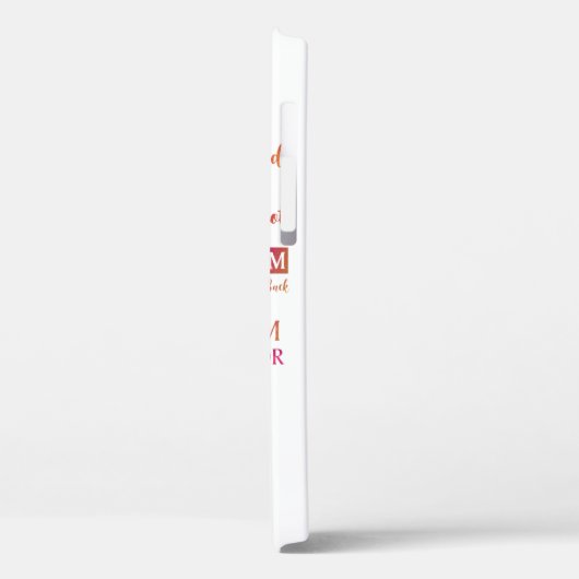 嵐は私は乳がん戦士に戻って囁いた Case-Mate iPhoneケース (裏面 / 左)