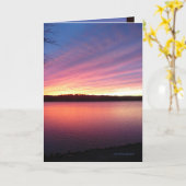 嵐へのプレリュード カード (黄色い花)