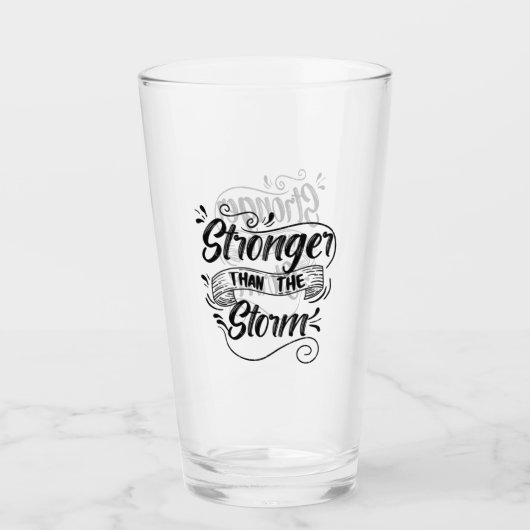 嵐よりも強い タンブラーグラス (正面)