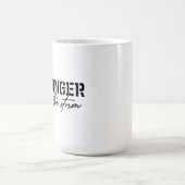 嵐よりも強く、信仰に満ちて コーヒーマグカップ (中央)