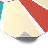 嵐より強いレトロ ポスター (角)