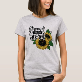 嵐より強い。エンパワメント Tシャツ