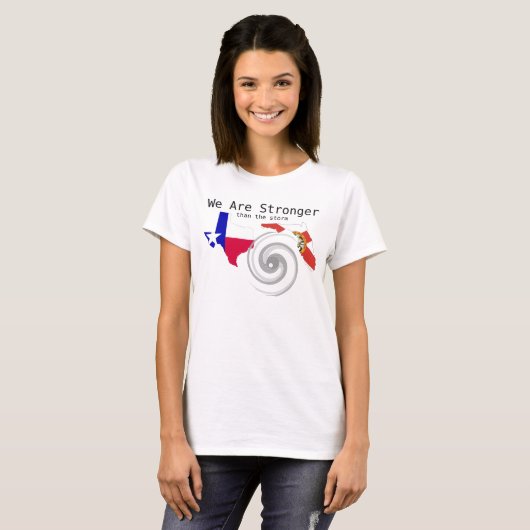 嵐より強い Tシャツ (正面フル)