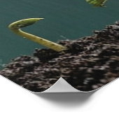 嵐を受け入れる – ポスやる気を起こさせるター ポスター (角)