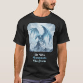 嵐を司る者 アイスドラゴン Tシャツ (正面)
