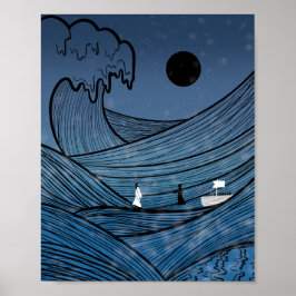 嵐を通じた信仰 ポスター