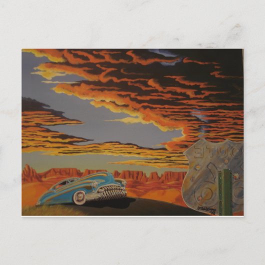 嵐を鎮める ポストカード (正面)