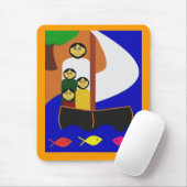 嵐を静めること マウスパッド (マウス)