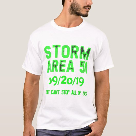 嵐エリア51 Tシャツ (正面)