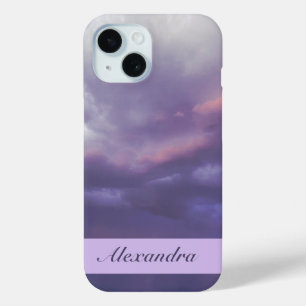 嵐カラフル雲 iPhone 15ケース