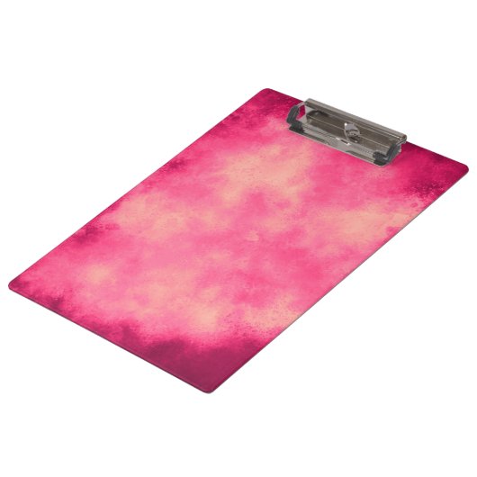 嵐スタイリッシュ雲の効果パターンピンク黄色 クリップボード (アングル)