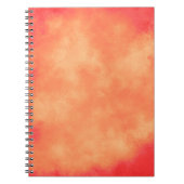 嵐スタイリッシュ雲の効果パターン熱帯 ノートブック (正面)