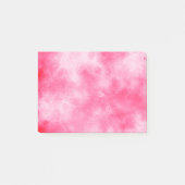 嵐スタイリッシュ雲の効果ピンク ポストイット (正面)