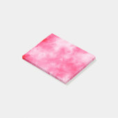 嵐スタイリッシュ雲の効果ピンク ポストイット (アングル)