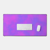 嵐スタイリッシュ雲エフェクトPink Blue デスクマット (キーボード&マウス)