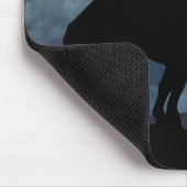 嵐マウスパッドを使用した基準線シルエットの終点 マウスパッド (コーナー)