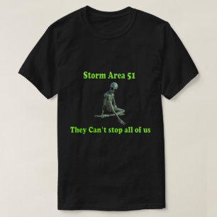 嵐区域51 Tシャツ