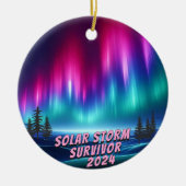 嵐太陽の生存者2024北方灯 セラミックオーナメント (正面)