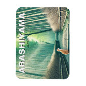 嵐山日本京都竹林 マグネット (縦)