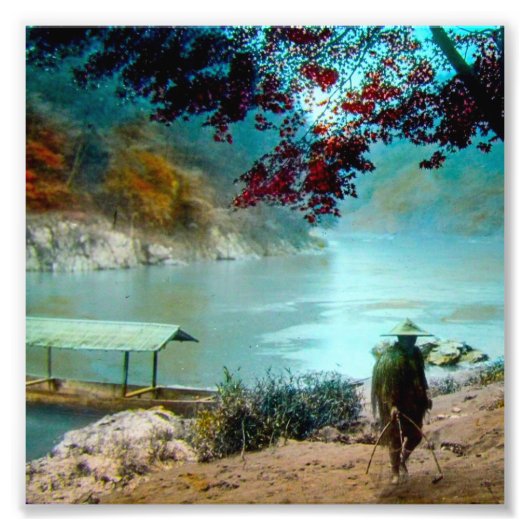 嵐山高木ガラス魔法ランタンスライド フォトプリント            (正面)