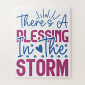 嵐感動的に賛美見舞われる ジグソーパズル (縦)