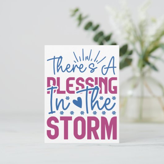 嵐感動的に賛美見舞われる ポストカード (スタンド正面)