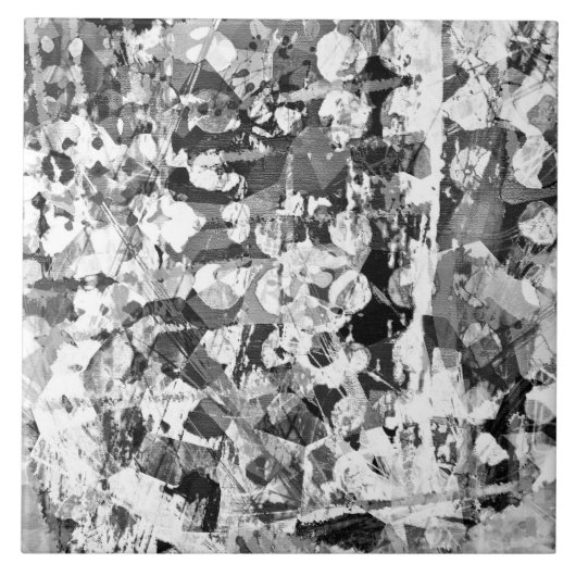 嵐抽象芸術 タイル (正面)