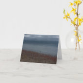 嵐湖のnotecard カード (黄色い花)