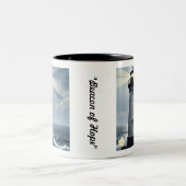 「嵐輝くを通じて」 ツートーンマグカップ (中央)