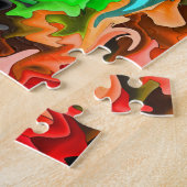 嵐飛んでいるを通して… ジグソーパズル (側面)