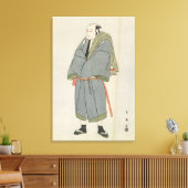 嵐龍蔵を平右衛門、1795年 キャンバスプリント (インサイチュ (リビング))