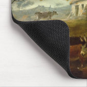 嵐1805年の前に円形になります(パネルの油) マウスパッド (コーナー)