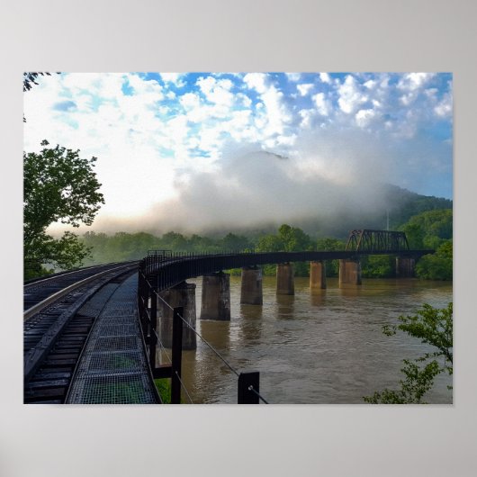 嵐8.5 X 11ポスターの後を渡る ポスター (正面)