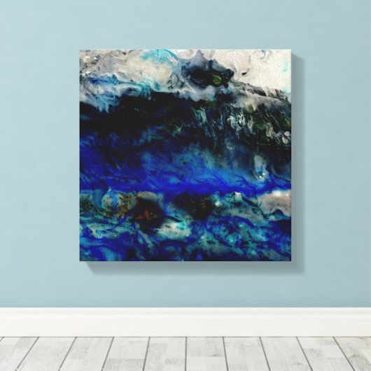 嵐 キャンバスプリント (インサイチュ (ウッドフロア))