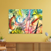 嵐 キャンバスプリント (インサイチュ (リビング))