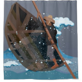 嵐 シャワーカーテン (正面)